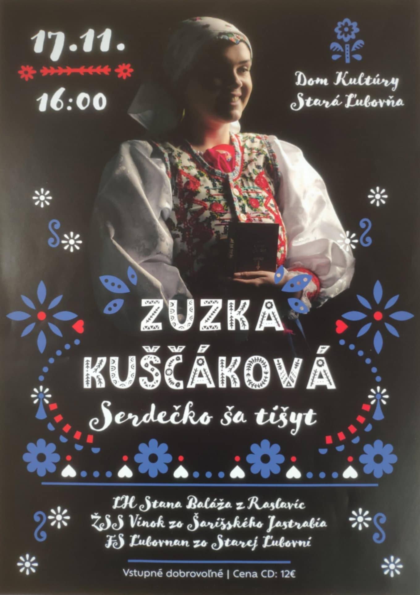 Zuzka Kuščáková - Serdečko ša tišyt