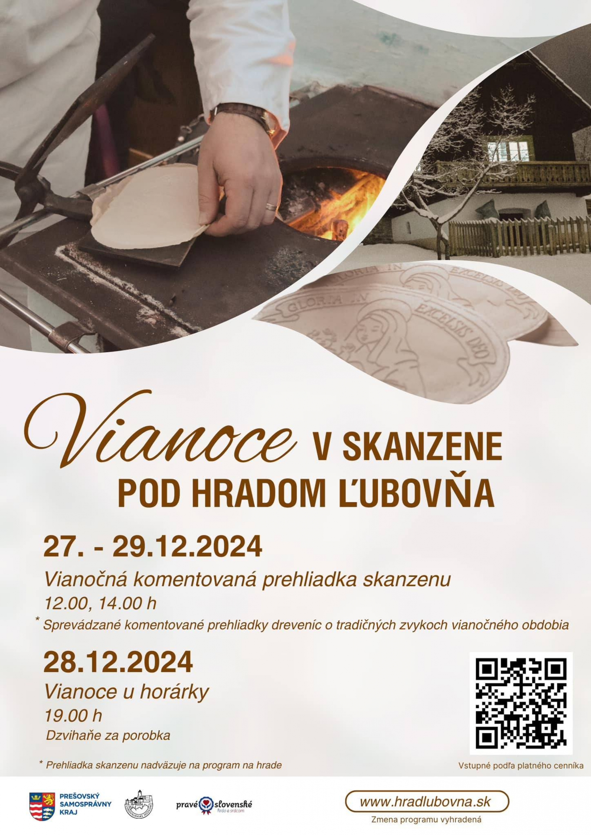 Vianoce v skanzene pod hradom Ľubovňa