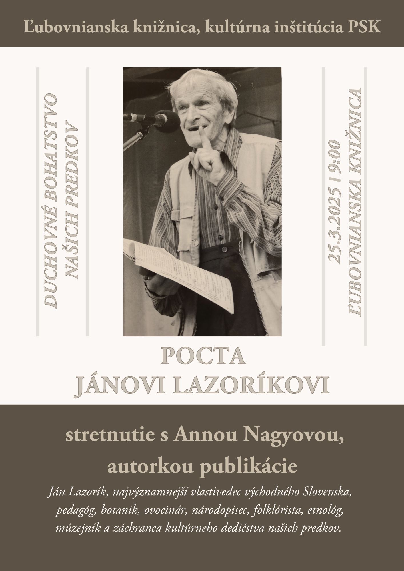 Pocta Jánovi Lazoríkovi