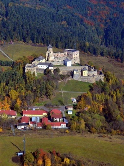 Letecké zábery na Ľubovniansky hrad