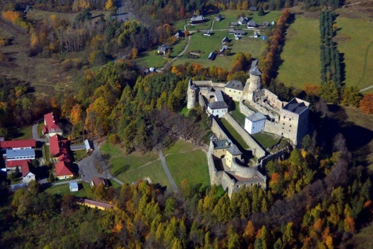 Letecké zábery na Ľubovniansky hrad