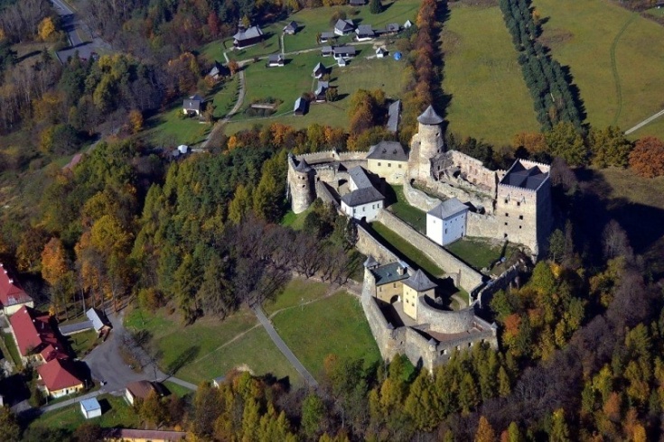 Letecké zábery na Ľubovniansky hrad