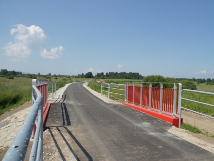 Cyklotrasa Koniówka vybudovaná v rámci I. etapy projektu