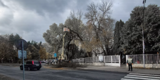 V okolí starého cintorína prebiehajú úpravy rizikových stromov